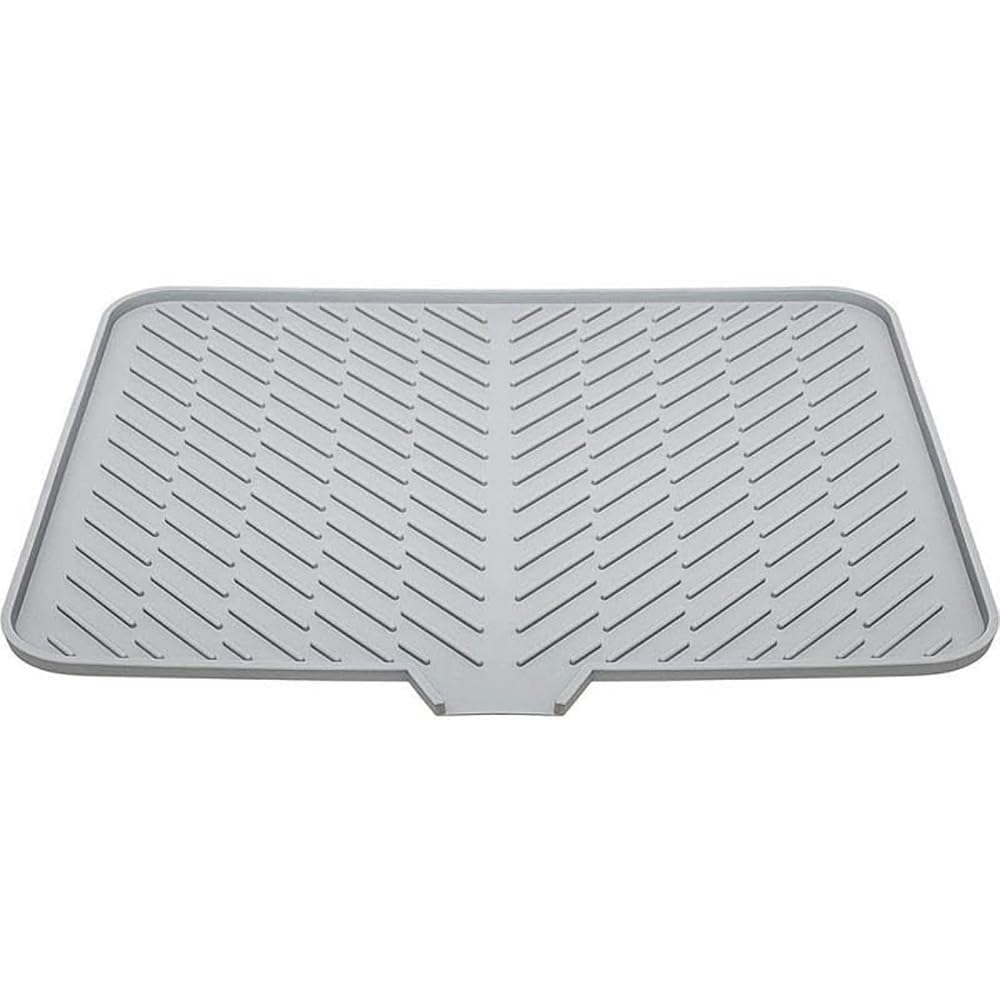Silicone Sink Drying Mat with Drain Spout for Kitchen Counter — product image 1