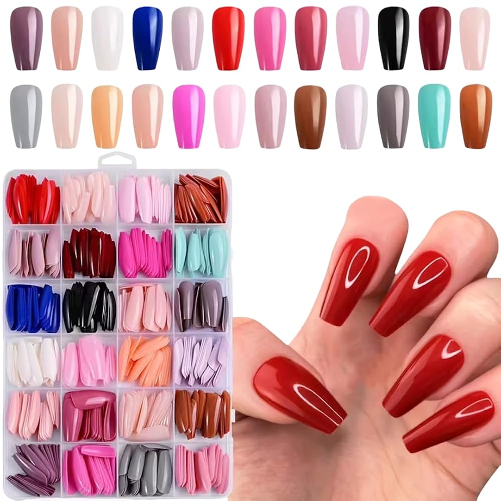 24 Color Press on Nails Set — product image 1