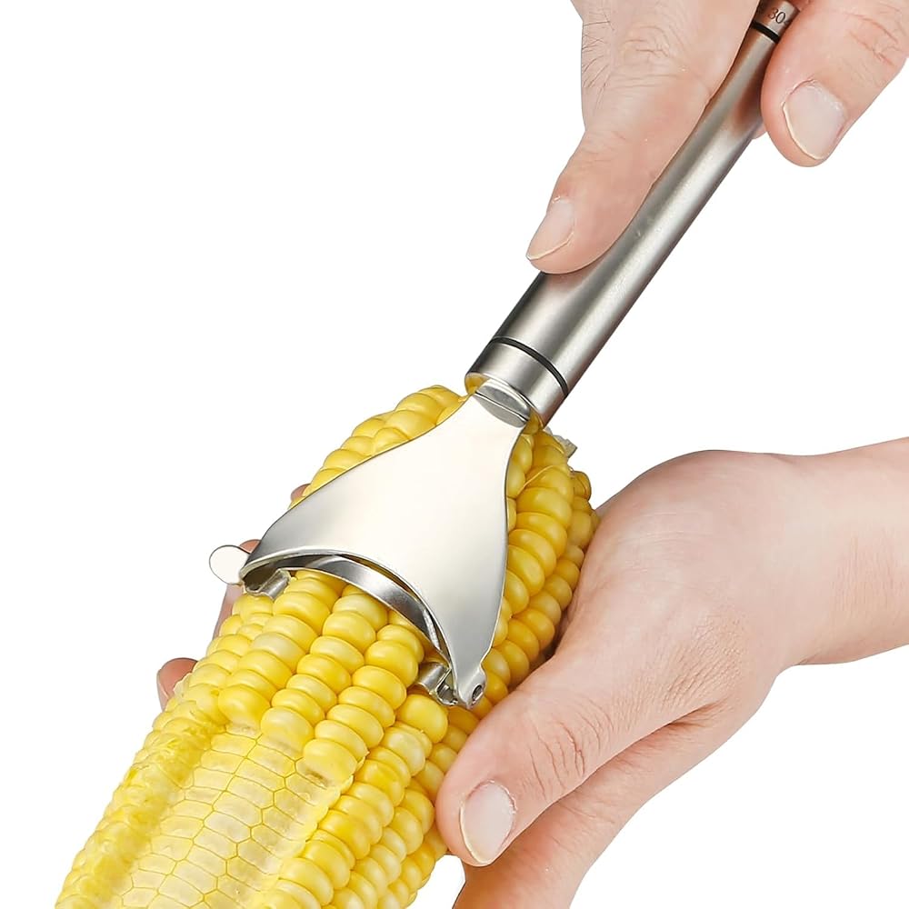 Heavy-Duty Stainless Steel Corn Peeler — product image 1