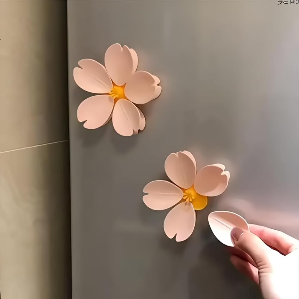 Flower-Shaped Magnetic Food Bag Clips for Kitchen and — product image 1