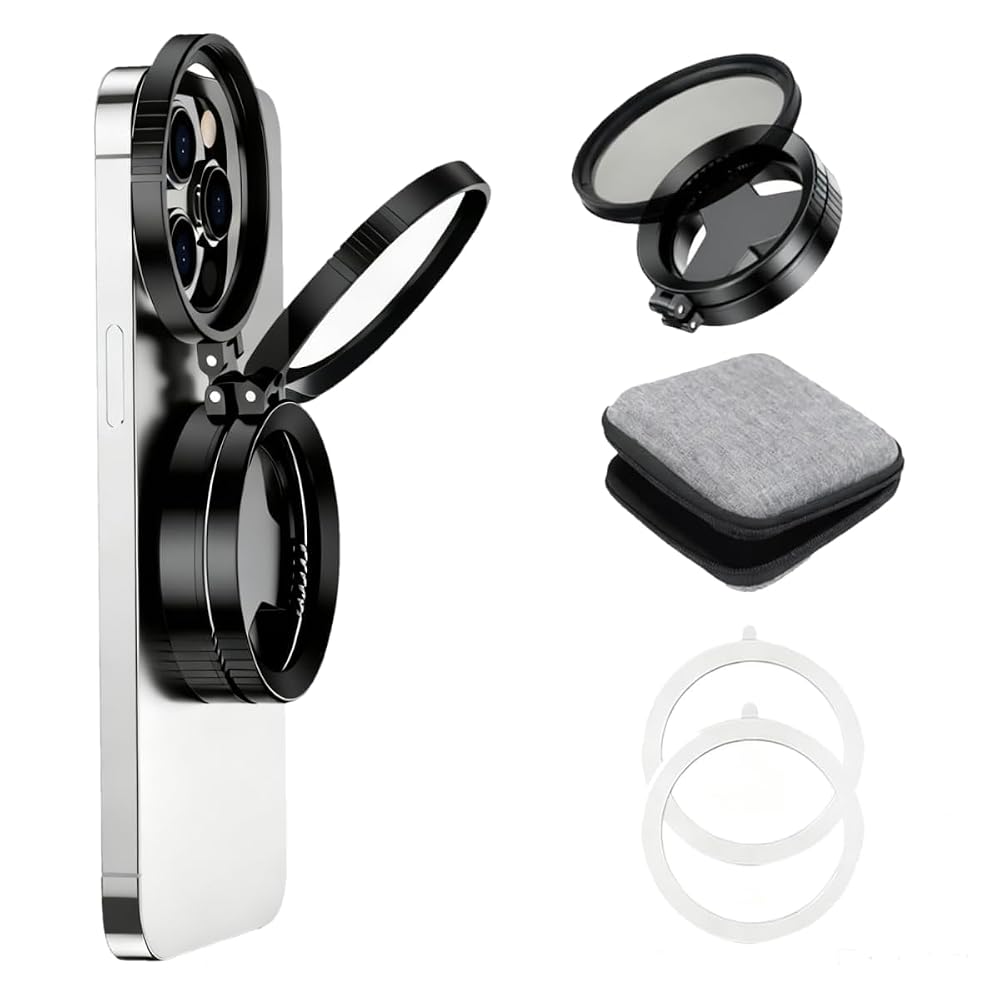 2-in-1 Magnetic CPL & Star Filter Lens for Smartphones — product image 1