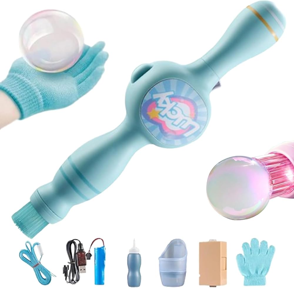 Magic Smoke Bubble Machine for Kids with Colorful LED Lights — product image 1