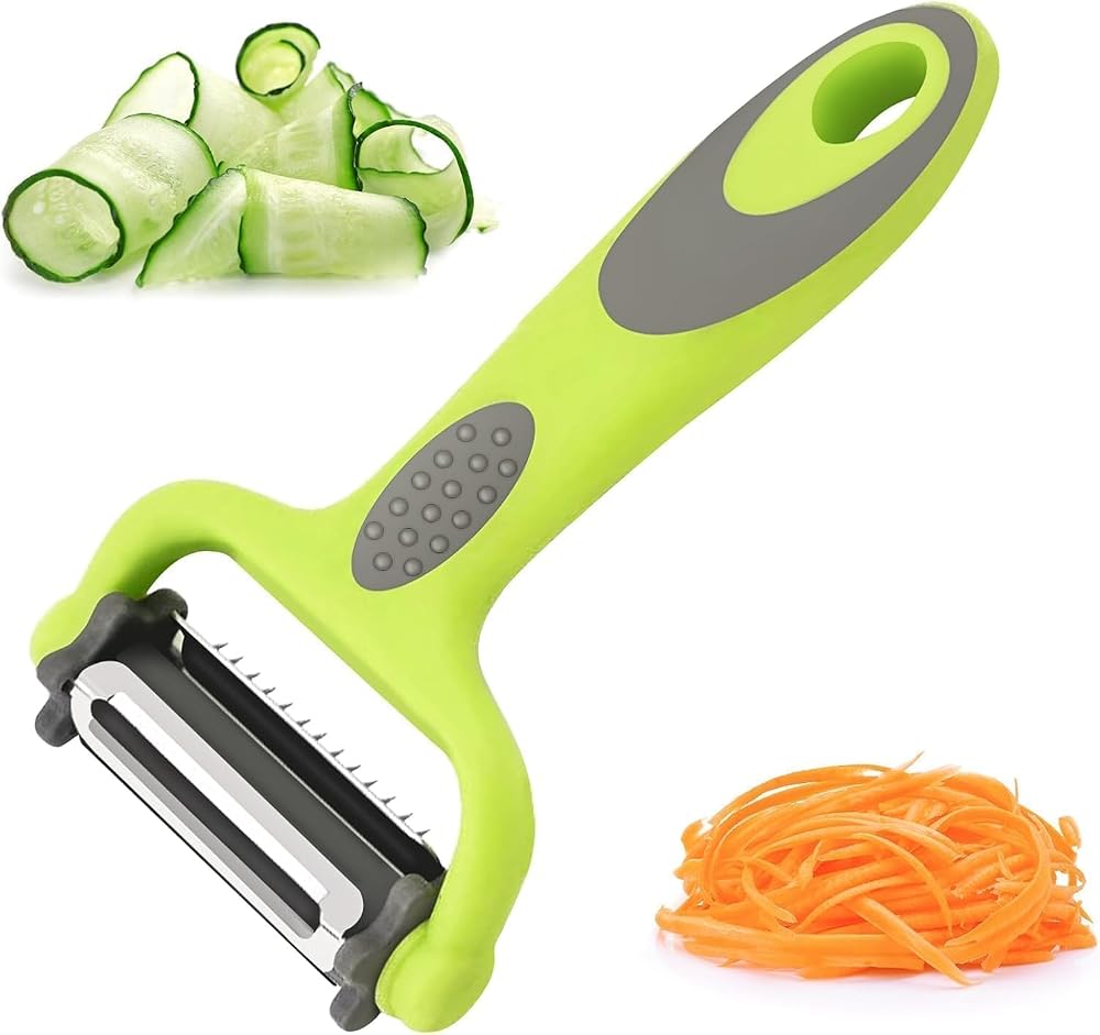 Vegetable Peeler Stainless Steel Dual Blade Peeler with — product image 1