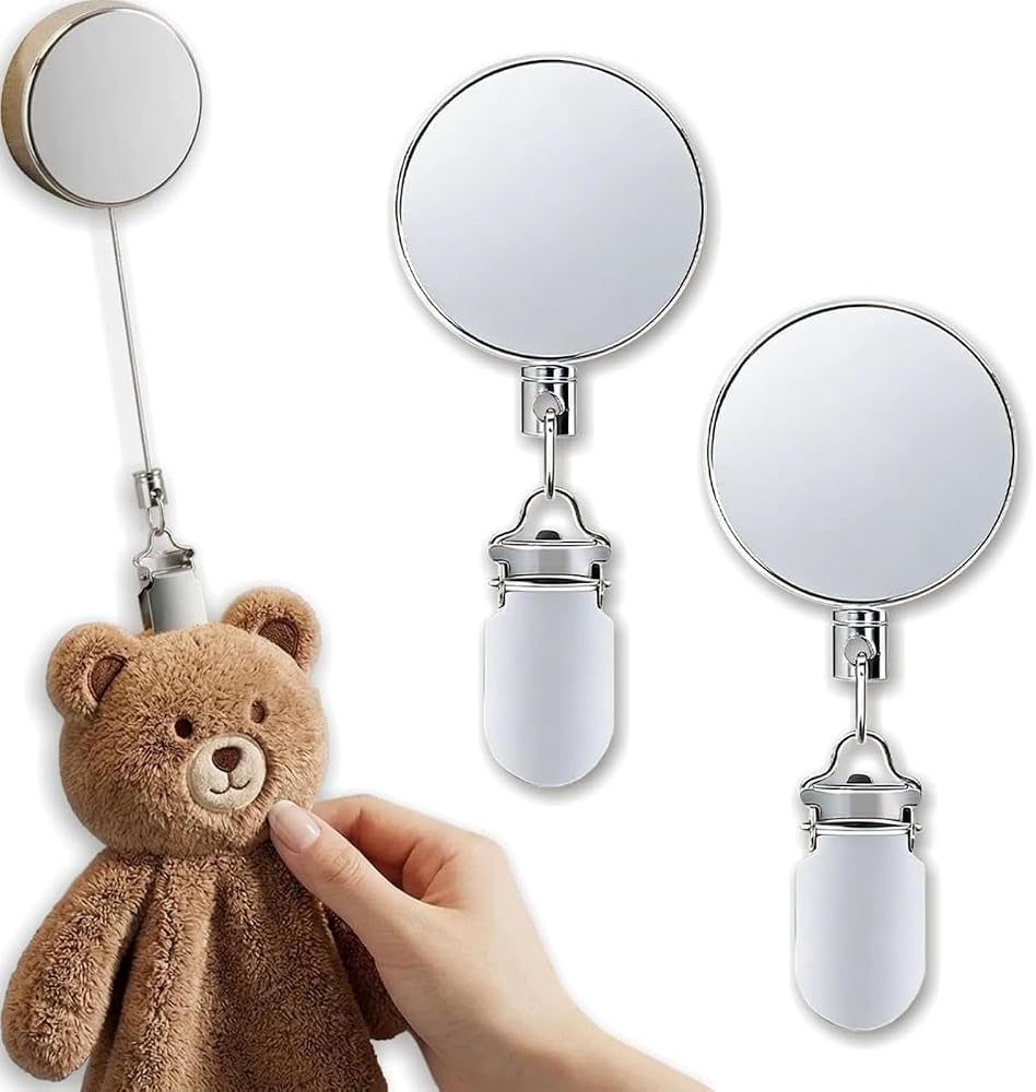Retractable Towel Holder Clip with Self Adhesive Wall Mount — product image 1
