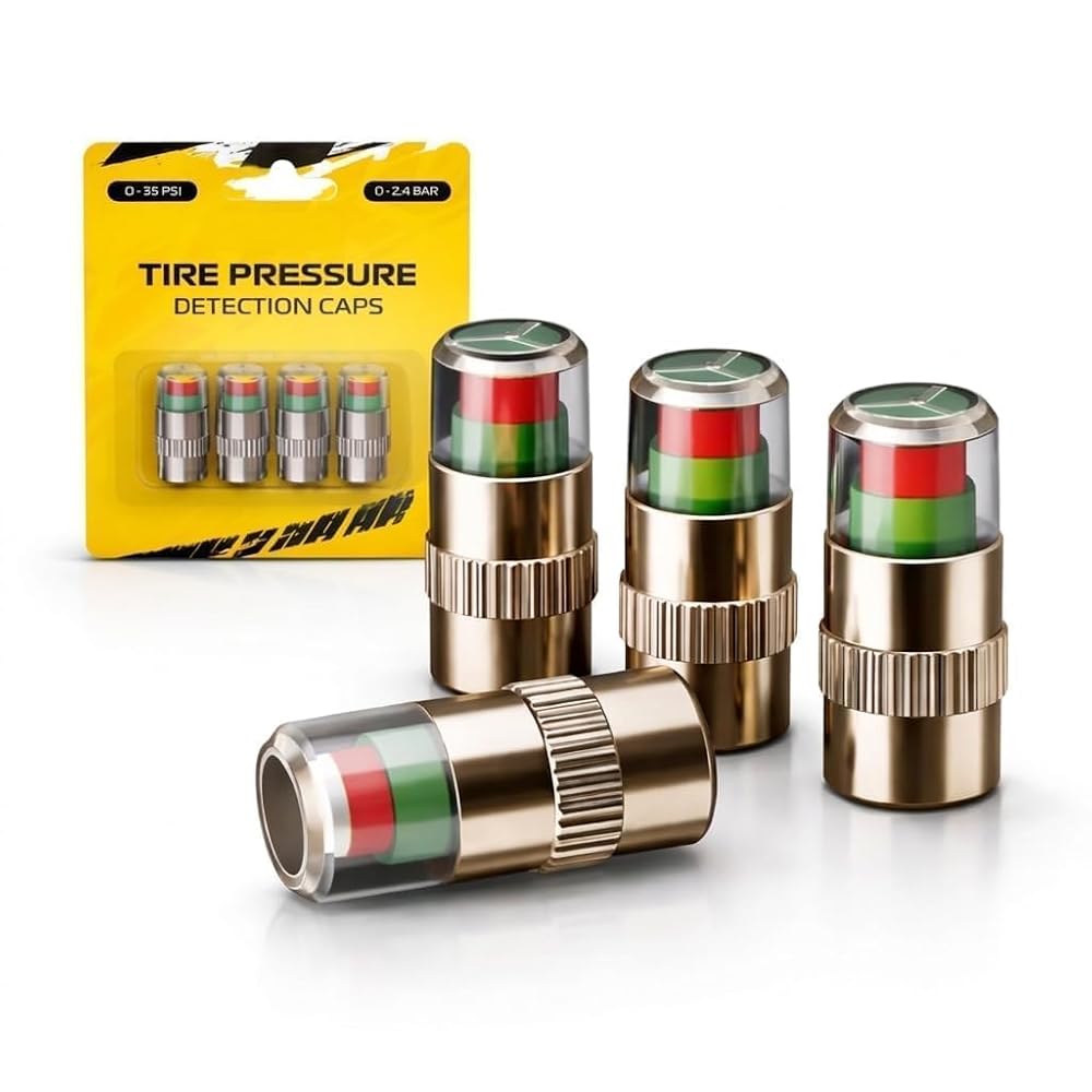 Tyre Pressure Monitoring Valve Caps for Car and Motorcycle — product image 1