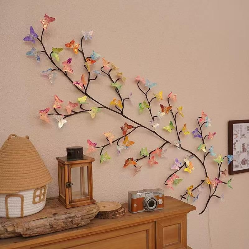 LED Branch Wall Light with Remote Control and USB Plug — product image 1