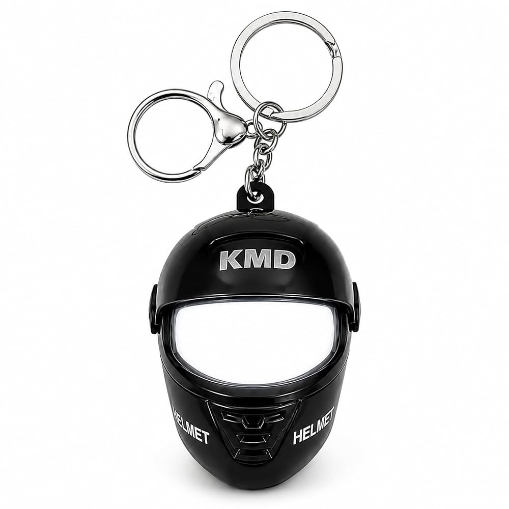 LED Helmet Keychain for Bike & Car Keys — product image 1